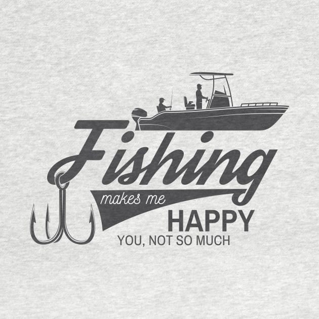 Fishing makes me happy by p308nx